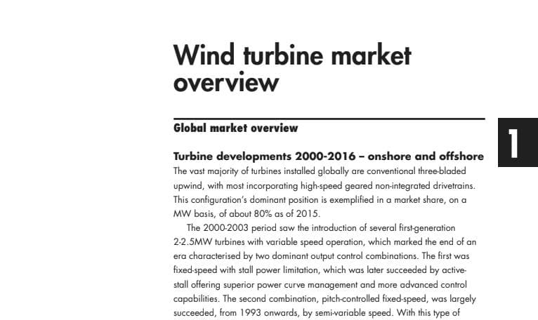 Wind Turbine Trends Report